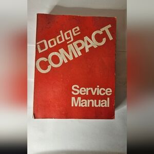 Dodge Compact Service Manual